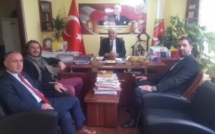 Aday adayı Bektaş’tan EGD’ye ziyaret