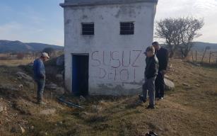 Dağdan gelen su iki köy arasında anlaşmazlığa neden oldu