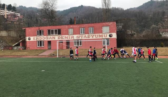 Zonguldak Kömürspor altyapı tesisi bakıma alınıyor