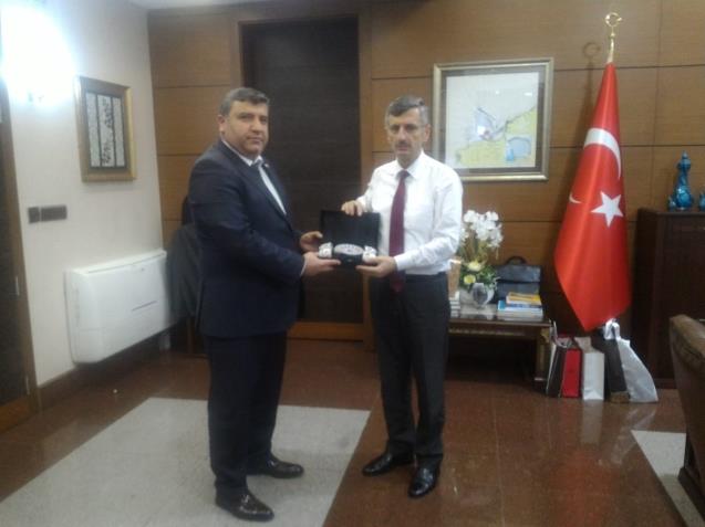 Türk Metal’ den Vali Bektaş’a ziyaret…