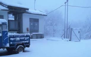 Kar kalınlığı 15 santim!..