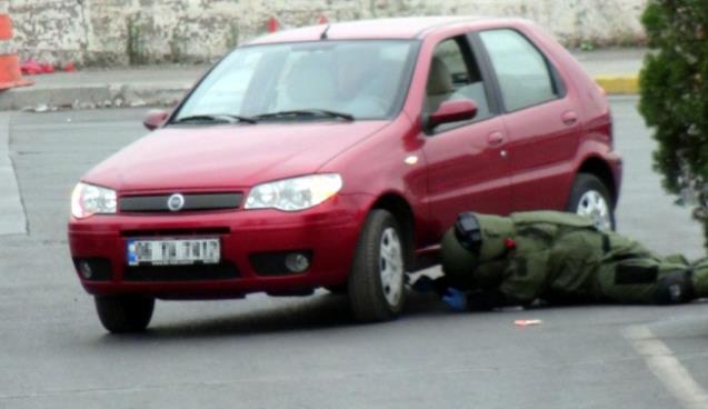 Karısını Bombayla öldürmeye kalkmıştı.