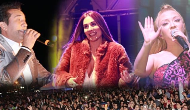 Gençler, gençlik konseri ile coştu…