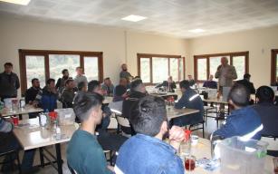 Posbıyık ziyaretlerine tam gaz devam ediyor.