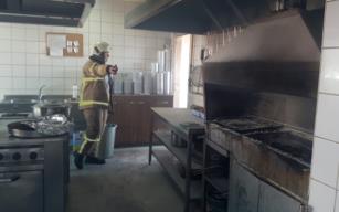 Polis Evinde yangın!..