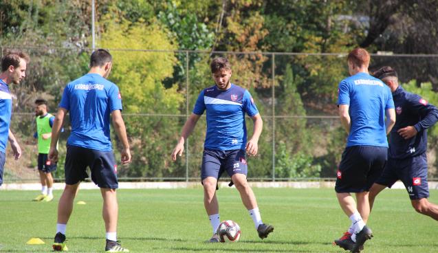  Karabükspor'da Kastamonuspor maçı hazırlıkları tamamlandı