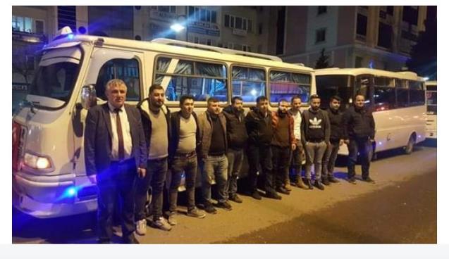 Davutlar Birlik Minibüslerinden Acil Çağrı