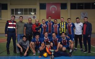  Voleybol turnuvasının şampiyonu Jandarma