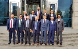 Ziyaret gerçekleştirdiler..