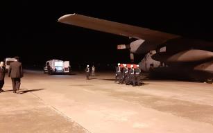 Bartınlı şehidin naaşı uçakla Zonguldak'a getirildi 