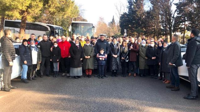 Eğitime gittiler.