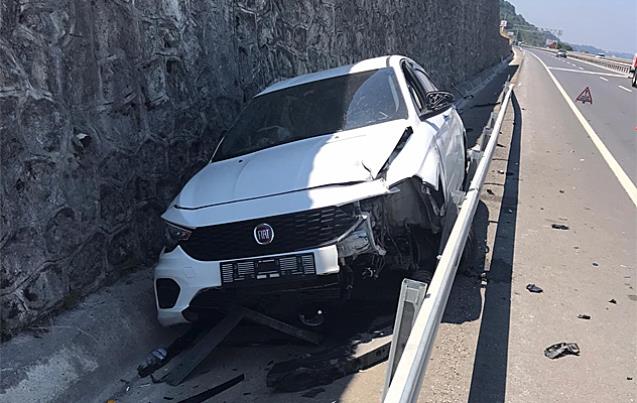 Alaplı Akçakoca yolunda kaza