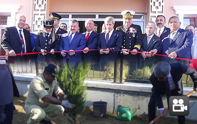 Yeni Karakol binası törenle hizmete açıldı..