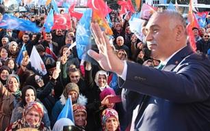 Önce projelerini sonra müjdeleri sıraladı…