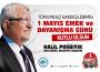 BAŞKAN POSBIYIK’DAN 1 MAYIS MESAJI