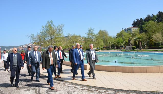 EREĞLİ SAHİLİ YENİDEN DÜZENLENİYOR