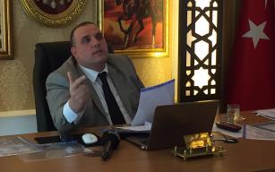 Çebi Grup Ceo'su Yasin Hamzaçebi basın toplantısı düzenledi.