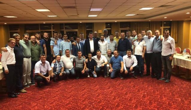 VEDA YEMEĞİNDE BİRARAYA GELDİLER