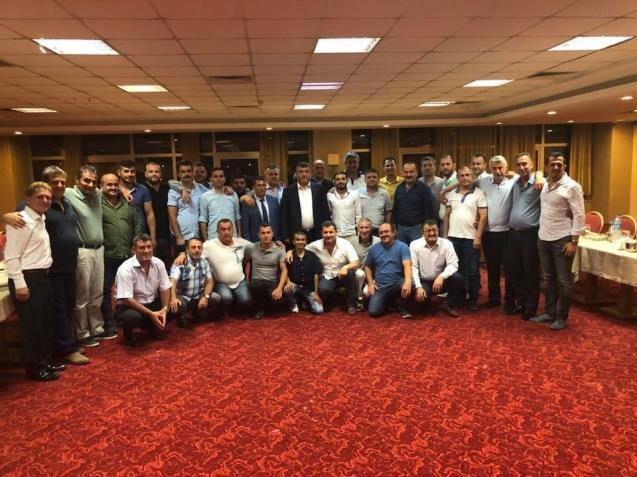 VEDA YEMEĞİNDE BİRARAYA GELDİLER