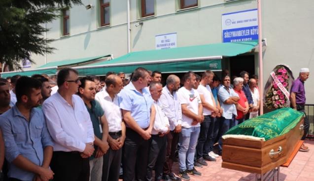 Dua ve gözyaşları ile son yolculuğuna uğurlandı…