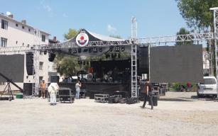 Konser hazırlıkları tüm hızıyla devam ediyor!