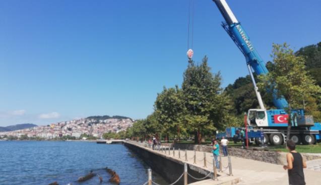 İlk parça çıkartıldı…