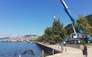 İlk parça çıkartıldı…