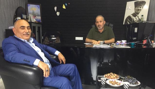 Şahin'den Kara Tren'e ziyaret..