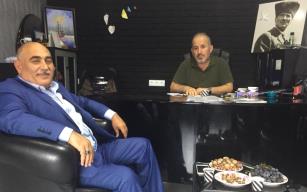 Şahin'den Kara Tren'e ziyaret..