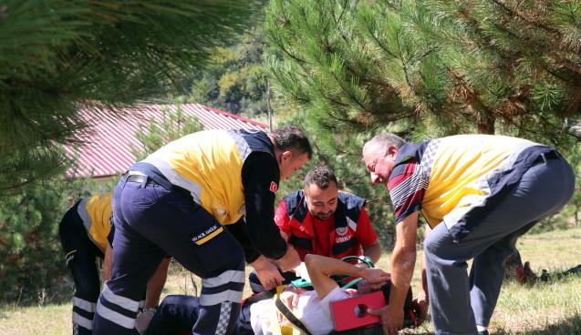 Gerçeğini aratmayan tatbikat..