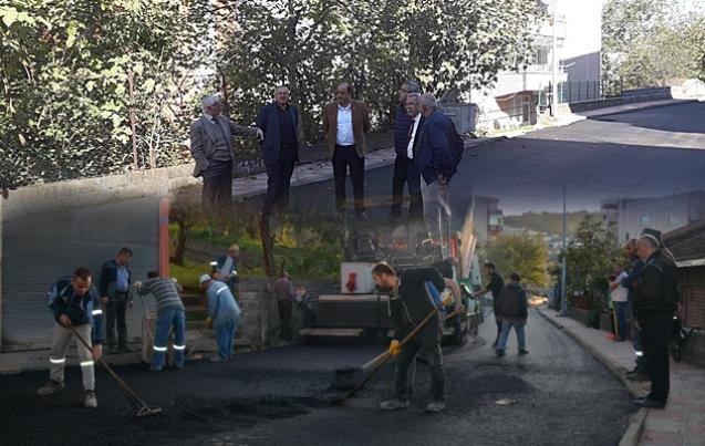 Asfalt çalışmaları başladı…