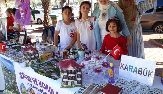 Öğrenciler ‘Şehirler ve Kokular projesi ile Karabükü tanıttı