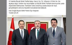 Çelik sosyal medyadan yayınladı...