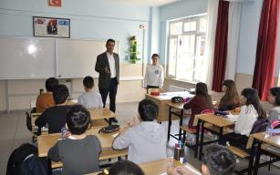 Gümüş’ten destekleme yetiştirme kurslarına ziyaret