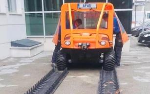 Paletli Kurtarma aracı hazır...