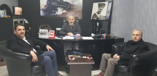Uçar ve Çakır Kara Tren'i ziyaret etti..
