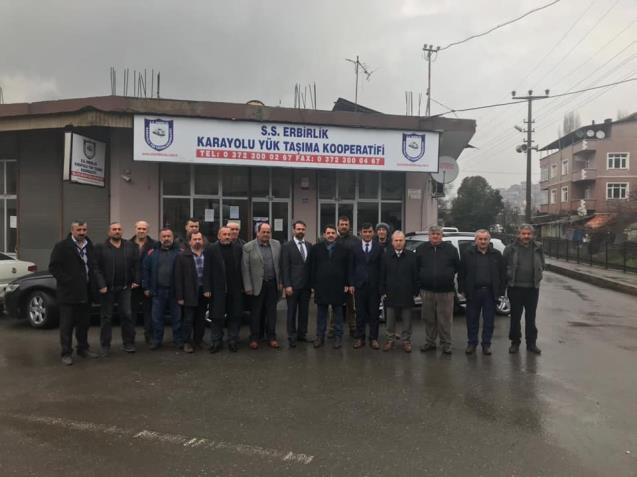 Nakliyecilerin sorunlarını dinlediler..