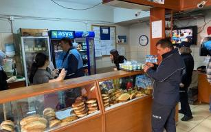 Zabıtan okul kantinlerine hijjen denetimi