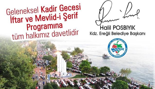 BAŞKAN POSBIYIK’IN KADİR GECESİ MESAJI