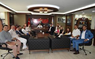 İSTANBUL GENÇ GİRİŞİMCİLER KURULU’NDAN TSO’YU ZİYARET.