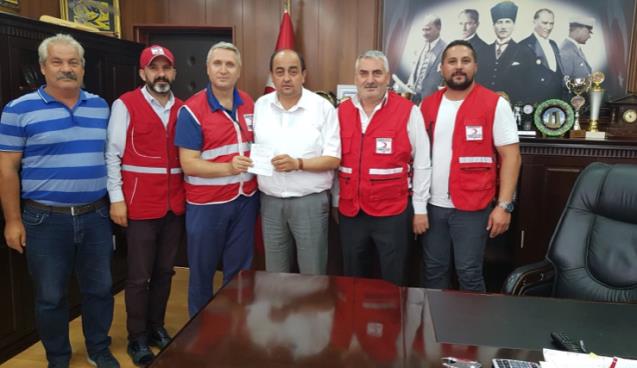 Başkan Demirtaş Kızılay’a kurban bağışında bulundu 