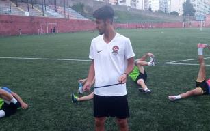 Türkiye'nin en genç antrenörü göreve başladı