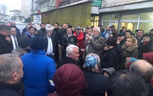 Coşkuyla karşılandı..