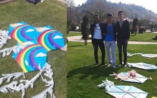 Mavi uçurtmalar ile Otizim farkındalığı…