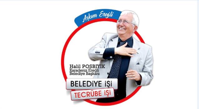 HALİL POSBIYIK BELEDİYEYİ DEVRALIYOR…