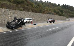 Cip takla attı… Yaralılar var...