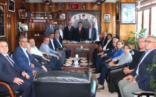 AK Parti Grubundan, GMİS'e ziyaret..