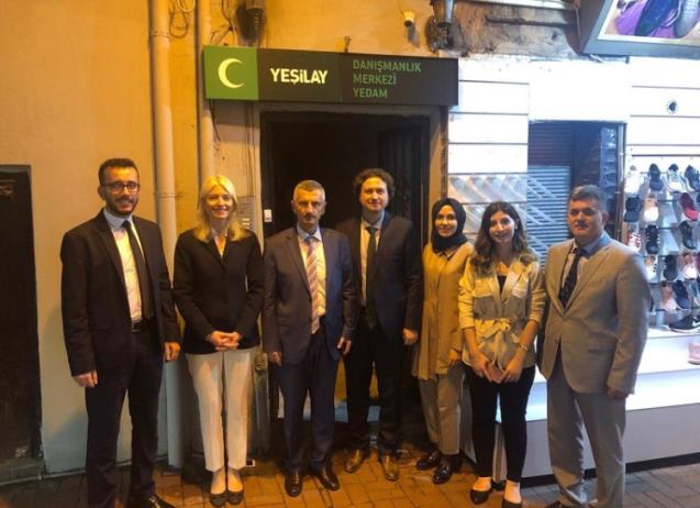 Bektaş’tan YEDAM’a ziyaret