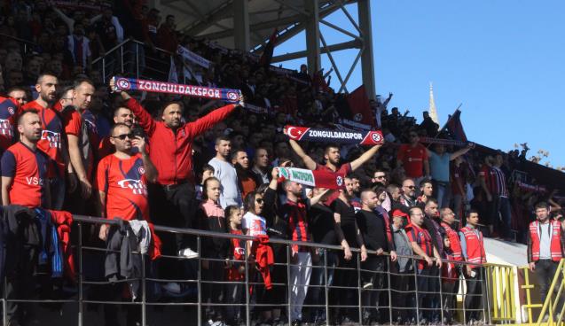 10 bin taraftar Zonguldak Kömürspor'a destek verdi