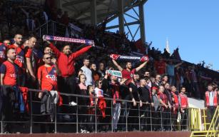 10 bin taraftar Zonguldak Kömürspor'a destek verdi